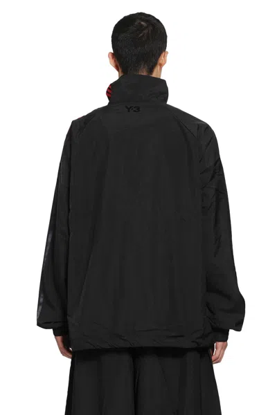 Y-3 Gradient 3-stripes Track Jacket In Black