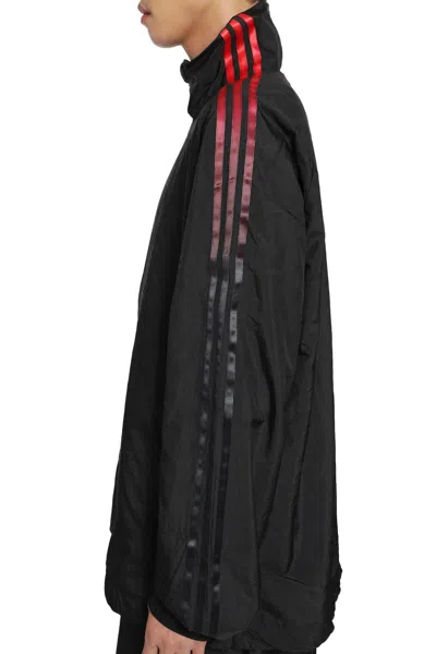 Y-3 Gradient 3-stripes Track Jacket In Black