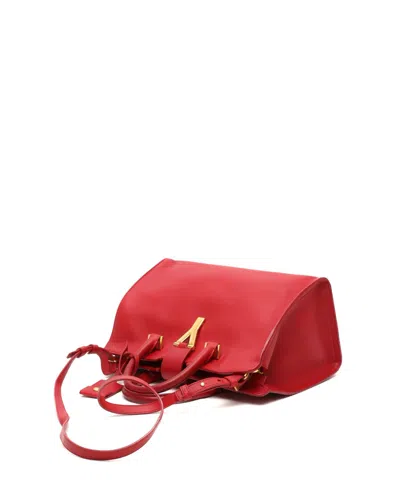 Saint Laurent Medium Cabas Chyc Bag In Red