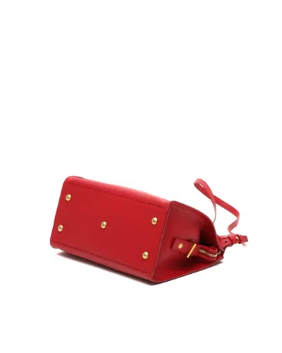 Saint Laurent Medium Cabas Chyc Bag In Red