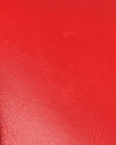 Saint Laurent Medium Cabas Chyc Bag In Red