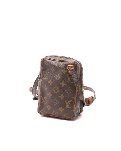 Louis Vuitton Monogram Amazon Bag In Brown