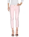 Dondup Denim Pants In Pink