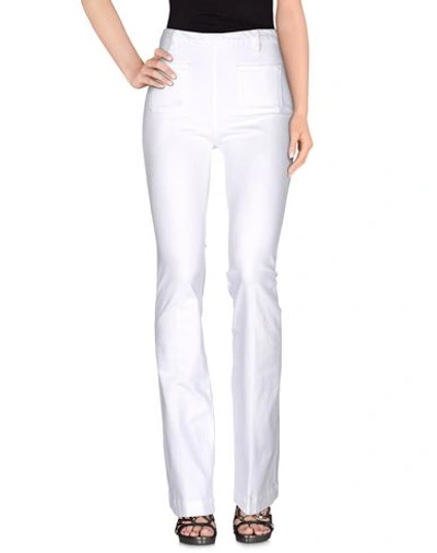 Frame Denim Pants In White