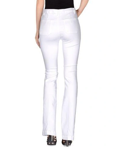 Shop Frame Denim Pants In White