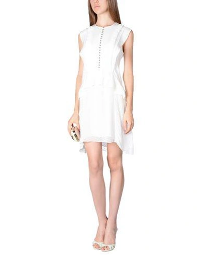 Shop Proenza Schouler Short Dress In White