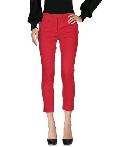 Dondup Casual Trouser In Red