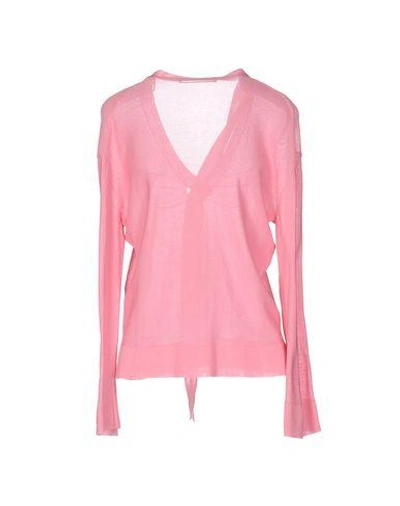 Shop Cedric Charlier Sweater In Pink