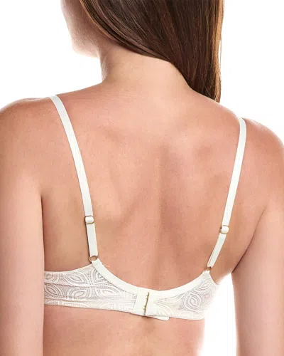 Hanro Ruby Geometric Lace Underwire Bra In White