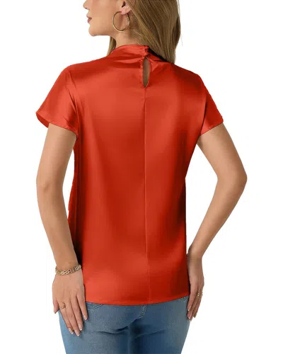 Adele Berto Top In Orange