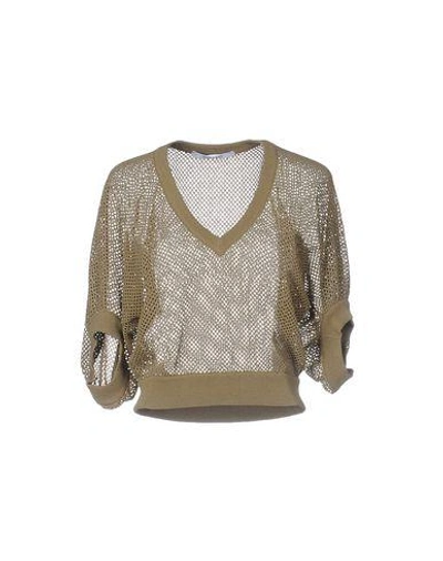 Shop Givenchy Sweater In Khaki