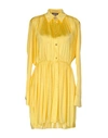 Fausto Puglisi Shirt Dress In Yellow