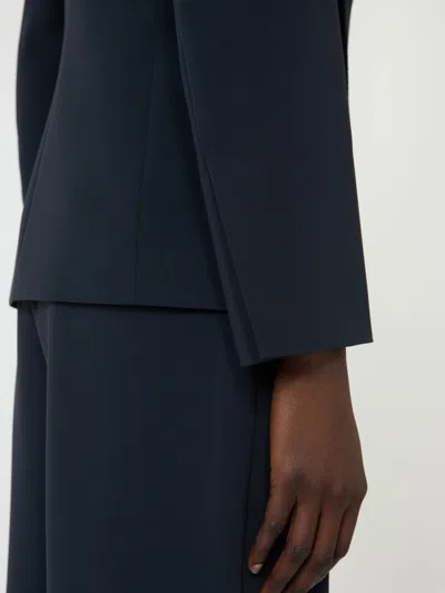 Max Mara Long-sleeve Jacket In Blue