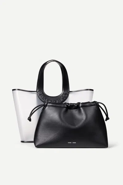 Samsoe & Samsoe Saberta Beach Bag In Transparent