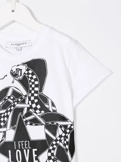 Givenchy Graphic Print T-shirt In White