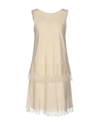 Shop Theory Short Dresses In White