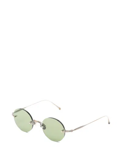 Matsuda Rimless Round-frame Sunglasses In Multi