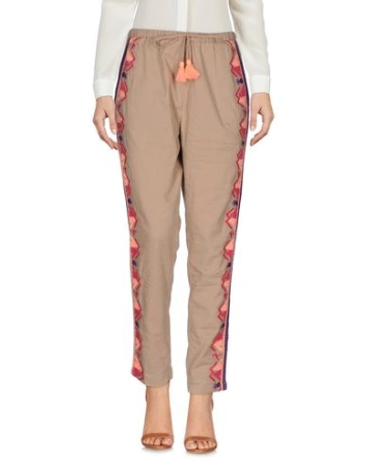 Scotch & Soda Casual Trousers In Beige