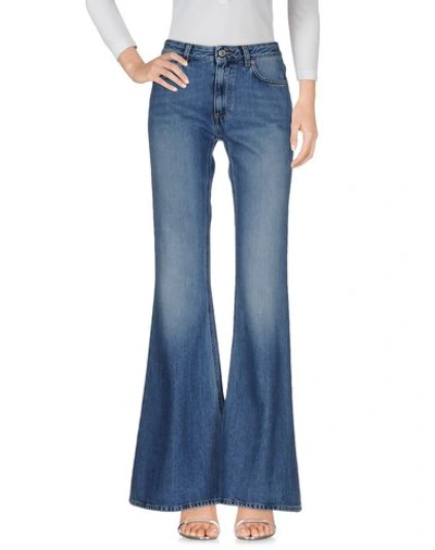 Acne Studios Denim Pants In Blue