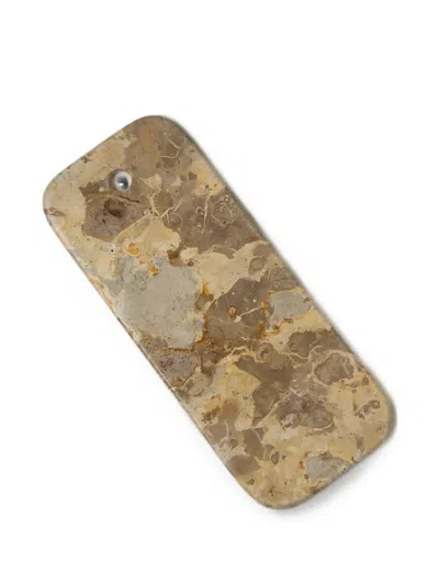 Cu I Seeyou Marble Rectangular Serving Board In Brown