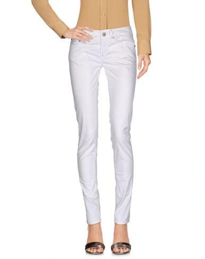 Shop Dondup Casual Trouser In White