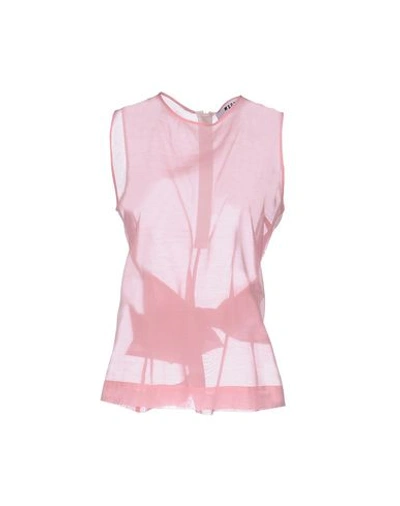 Msgm Top In Pink