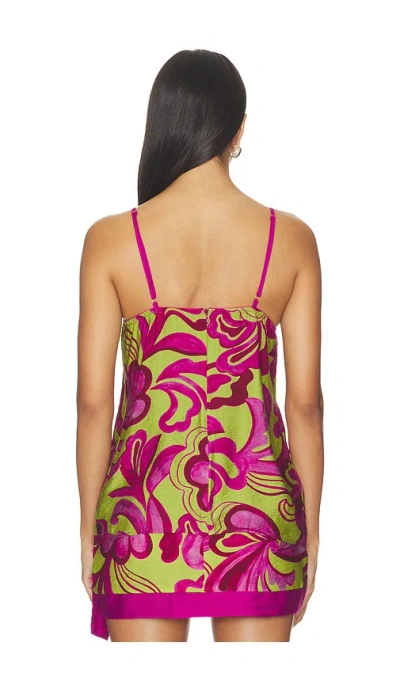Seven Wonders Catriona Split Front Top In Multi