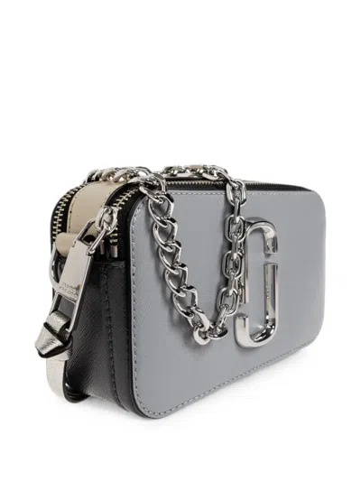 Marc Jacobs Snapshot Rectangular Mini Bag In Gray