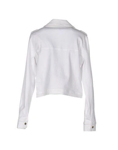 Shop Frame Denim Outerwear In White