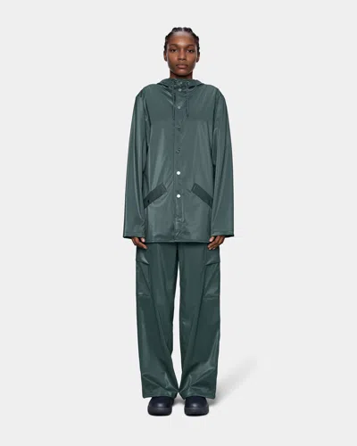 Rains Unisex Jacket In Blue