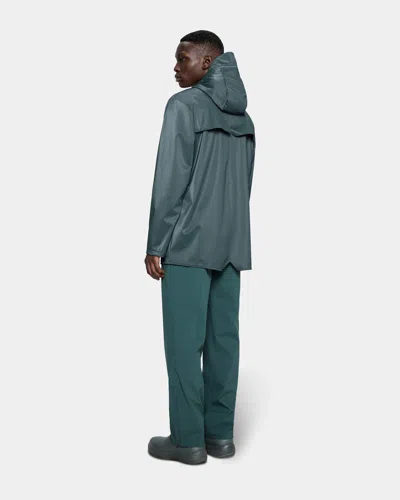 Rains Unisex Jacket In Blue