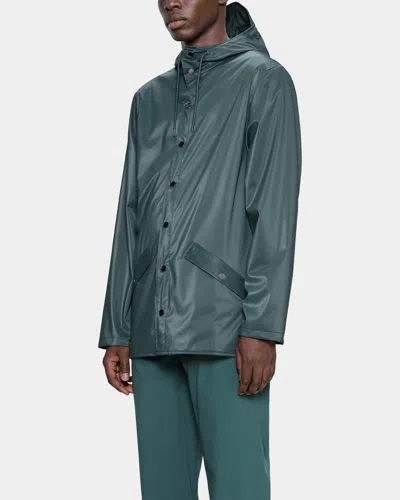 Rains Unisex Jacket In Blue