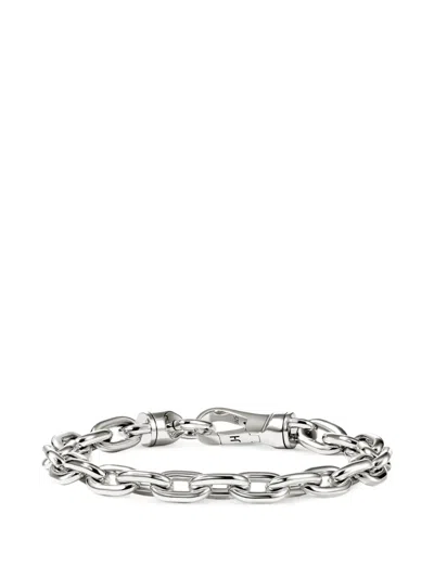 John Hardy オーバルリンク ブレスレット In Silver