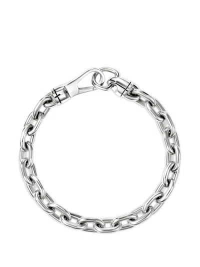 John Hardy オーバルリンク ブレスレット In Silver
