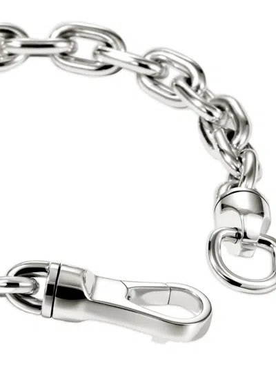John Hardy オーバルリンク ブレスレット In Silver