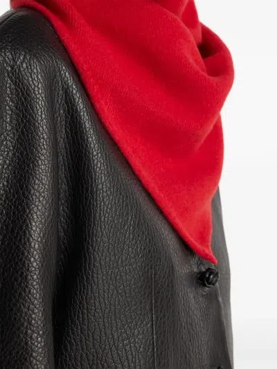 Rohe Triangle Scarf In Red