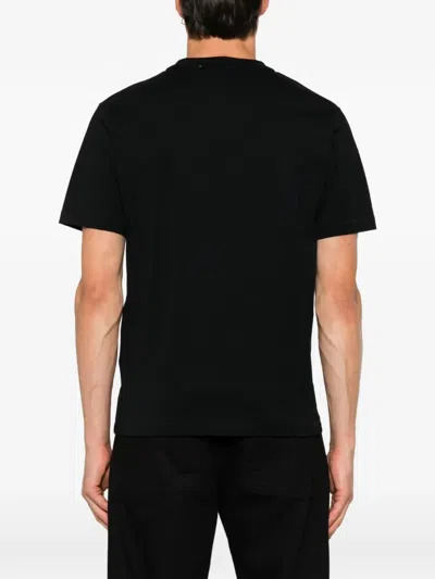 Off-white Arrows Logo-print Cotton T-shirt In Black