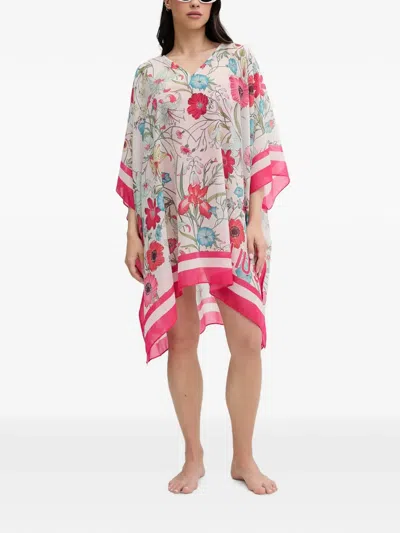 Liu •jo Floral-print Kaftan In Multi
