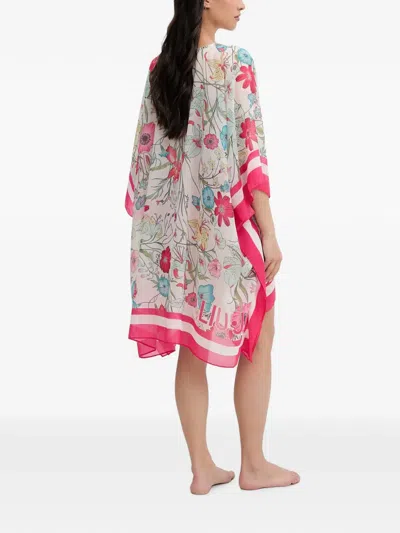 Liu •jo Floral-print Kaftan In Multi
