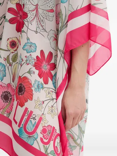 Liu •jo Floral-print Kaftan In Multi