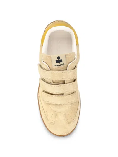 Isabel Marant Beth Touch-strap Sneakers In Brown