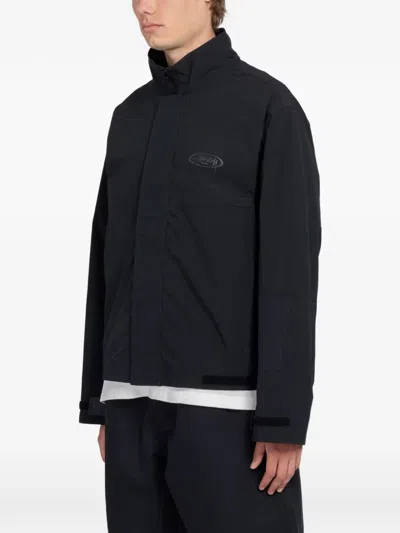 Stussy Mx Logo-print Jacket In Multi