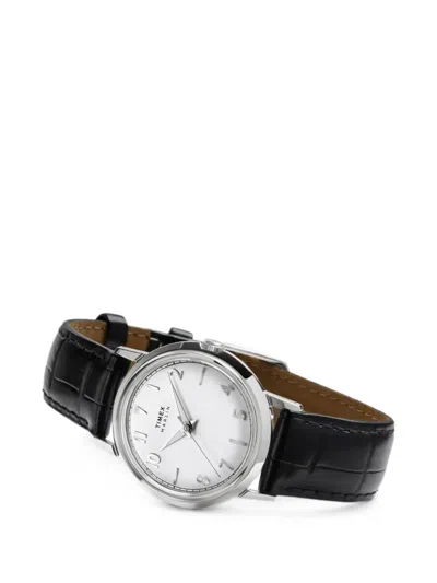 Timex Marlin Croc-effect-strap 34mm Watch In Multi
