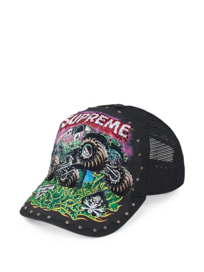 Supreme X Monster Jam Grave Digger Mesh-back Cap In Multi