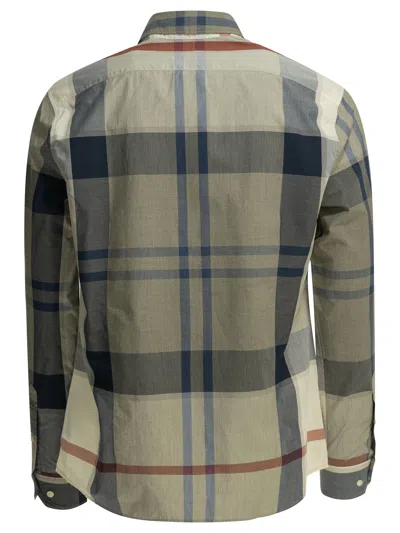 Barbour Check-pattern Button-down Shirt In Multi
