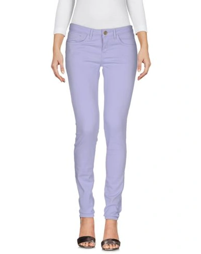Happiness Denim Pants In Lilac