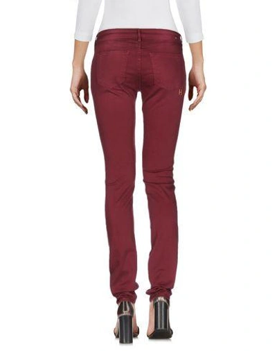 Shop Happiness Jeans In Maroon