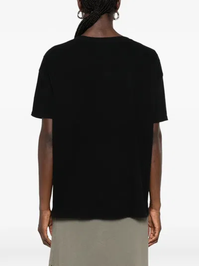 R13 Almost Famous Distressed-effect T-shirt In Black