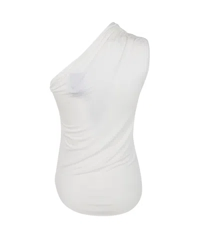 Thom Krom One-shoulder Top In White