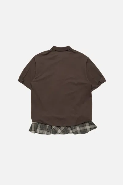 Acne Studios Layered T-shirt Dress In Multi